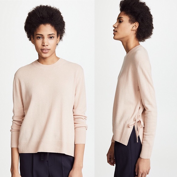 Vince side tie cashmere sweater Clearance